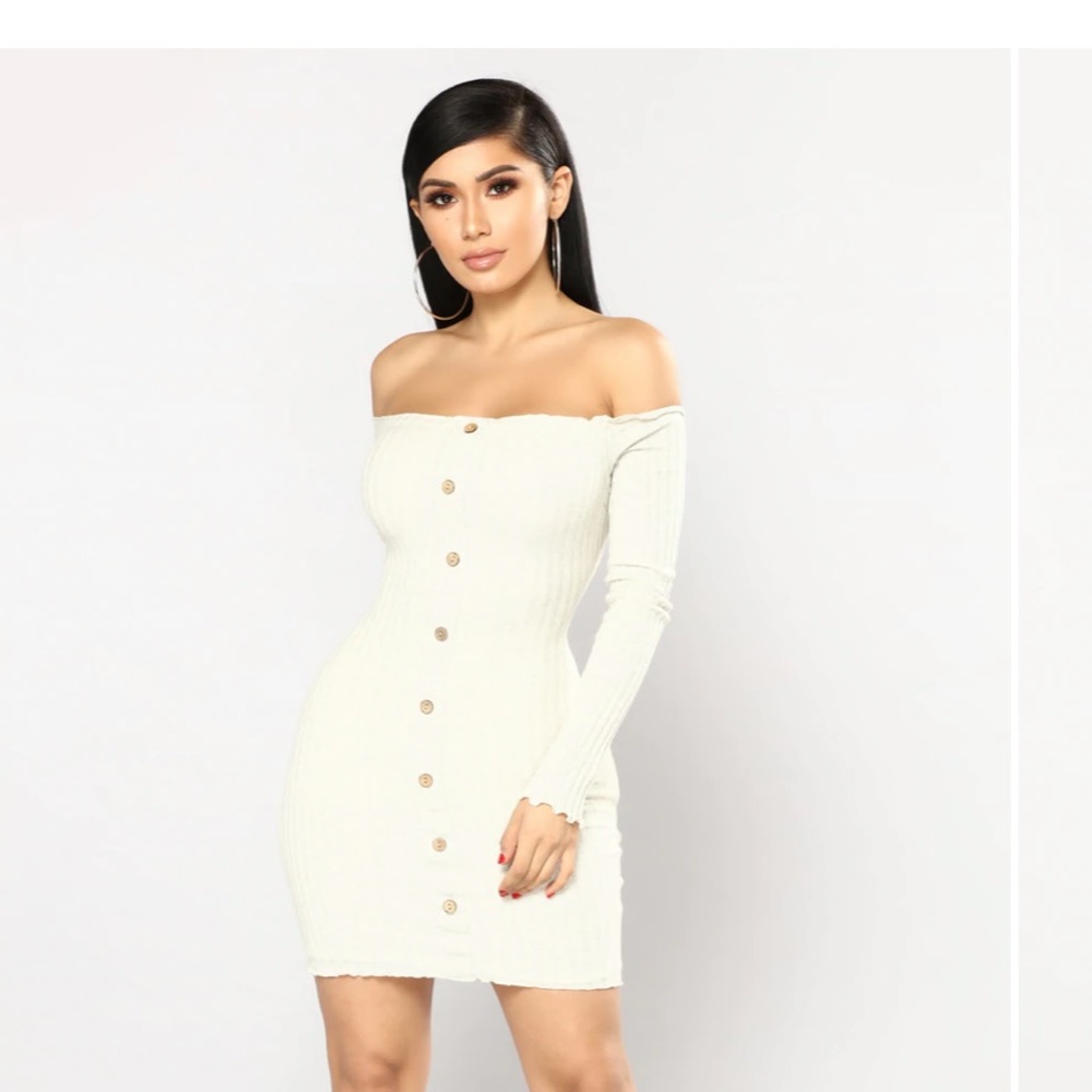 Jacklyn Off Shoulder Midi Dress - XL NWT Fashion Nova